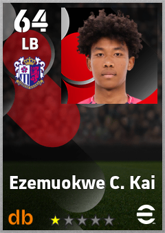 Ezemuokwe C. Kai — LB, OVR 64, MAX 64