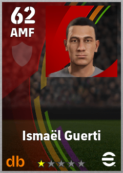 Ismaël Guerti eFootball player card