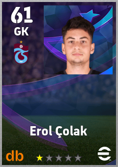 Erol Çolak eFootball player card