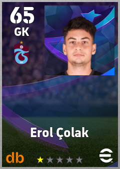 Erol Çolak — GK, OVR 65, MAX 65