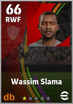 Wassim Slama — RWF, OVR 66, MAX 66