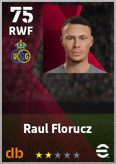 Raul Florucz — RWF, OVR 75, MAX 75