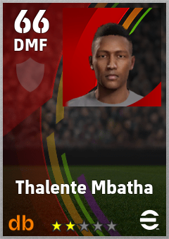 Thalente Mbatha eFootball player card
