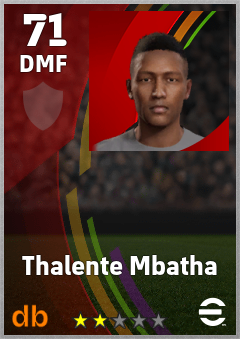 Thalente Mbatha eFootball player card