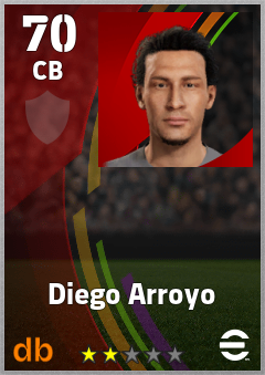 Diego Arroyo eFootball player card