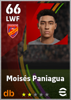 Moisés Paniagua eFootball player card