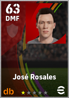 José Rosales eFootball player card