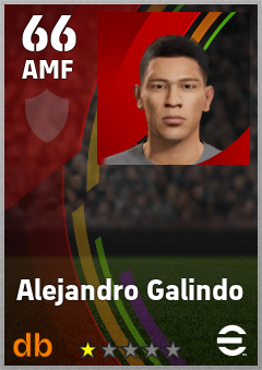 Alejandro Galindo eFootball player card