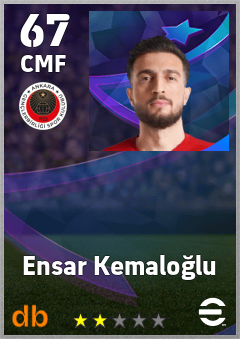 Ensar Kemaloğlu — CMF, OVR 67, MAX 67