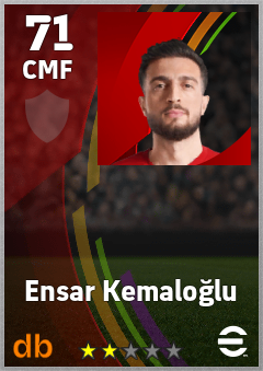 Ensar Kemaloğlu — CMF, OVR 71, MAX 71