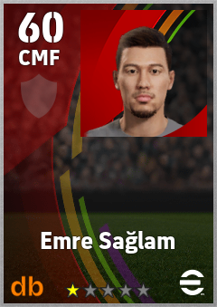 Emre Sağlam eFootball player card
