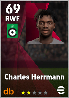 Charles Herrmann eFootball player card