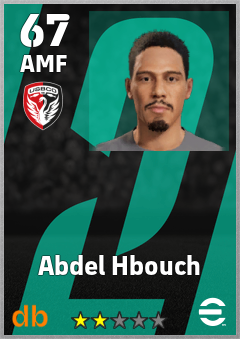 Abdel Hbouch eFootball player card