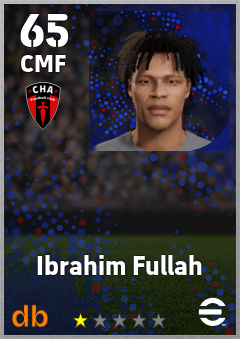Ibrahim Fullah — CMF, OVR 65, MAX 65
