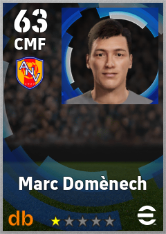 Marc Domènech — CMF, OVR 63, MAX 63