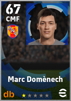 Marc Domènech eFootball player card