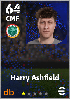 Harry Ashfield — CMF, OVR 64, MAX 64