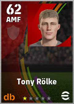 Tony Rölke eFootball player card