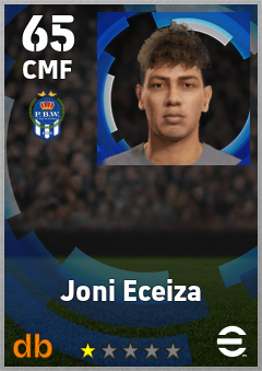 Joni Eceiza — CMF, OVR 65, MAX 65
