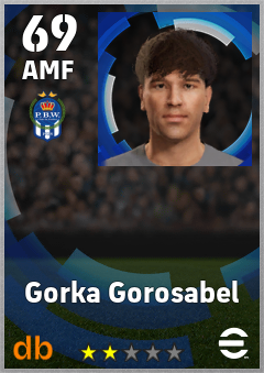 Gorka Gorosabel — AMF, OVR 69, MAX 69