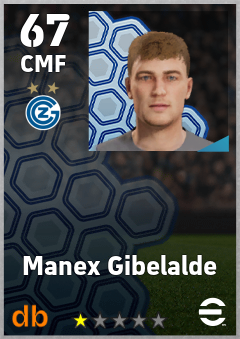Manex Gibelalde eFootball player card