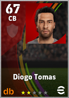 Diogo Tomas eFootball player card