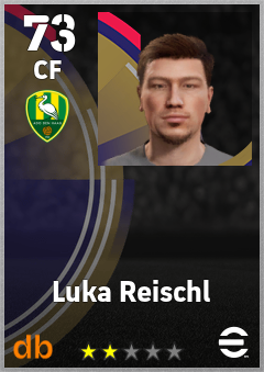 Luka Reischl — CF, OVR 73, MAX 73