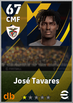 José Tavares — CMF, OVR 67, MAX 67