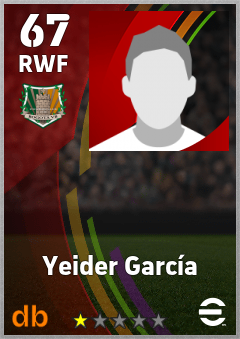 Yeider García — RWF, OVR 67, MAX 67