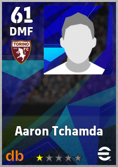 Aaron Tchamda — DMF, OVR 61, MAX 61