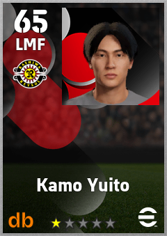 Kamo Yuito — LMF, OVR 65, MAX 65