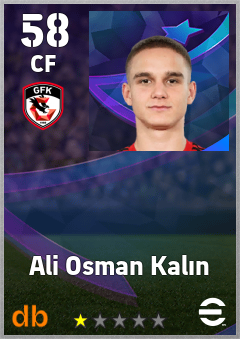 Ali Osman Kalın eFootball player card