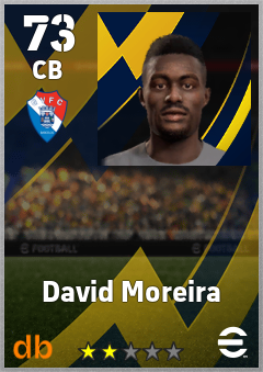 David Moreira eFootball player card