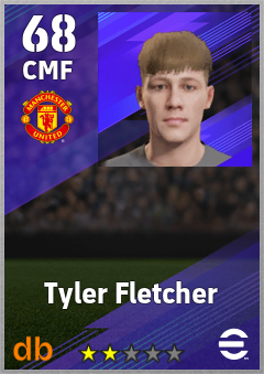Tyler Fletcher eFootball player card
