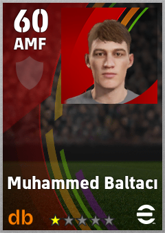 Muhammed Baltacı eFootball player card