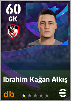 Ibrahim Kağan Alkış — GK, OVR 60, MAX 60