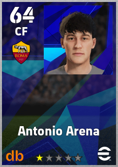Antonio Arena — CF, OVR 64, MAX 64