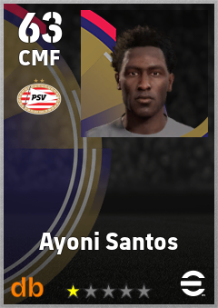 Ayoni Santos eFootball player card