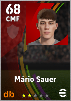 Mário Sauer — CMF, OVR 68, MAX 68