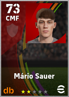 Mário Sauer — CMF, OVR 73, MAX 73