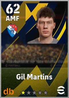 Gil Martins — AMF, OVR 62, MAX 62