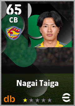 Nagai Taiga — CB, OVR 65, MAX 65