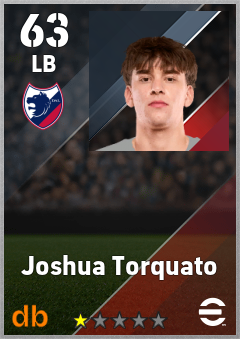 Joshua Torquato — LB, OVR 63, MAX 63