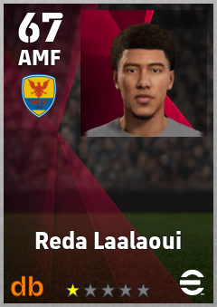 Reda Laalaoui — AMF, OVR 67, MAX 67