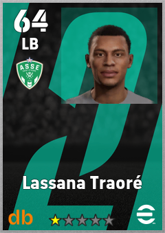 Lassana Traoré eFootball player card
