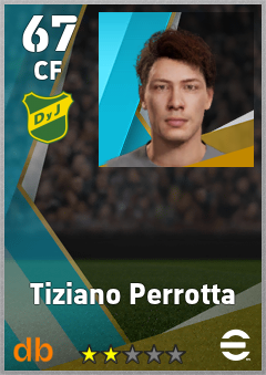 Tiziano Perrotta — CF, OVR 67, MAX 67