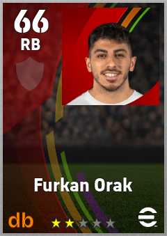 Furkan Orak eFootball player card