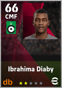Ibrahima Diaby — CMF, OVR 66, MAX 66