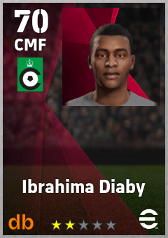 Ibrahima Diaby — CMF, OVR 70, MAX 70