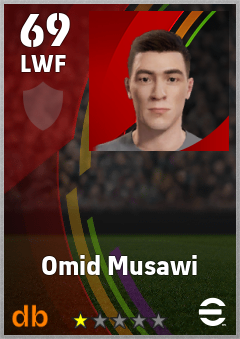Omid Musawi eFootball player card